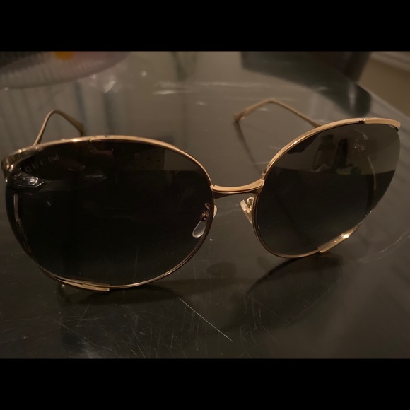 Gucci Round-frame metal sunglasses - Picture 7 of 7